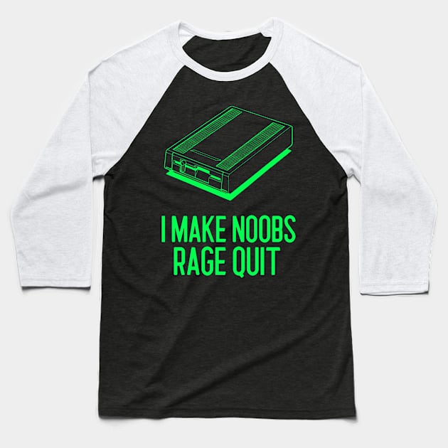 I make noobs rage quit Baseball T-Shirt by Art Designs